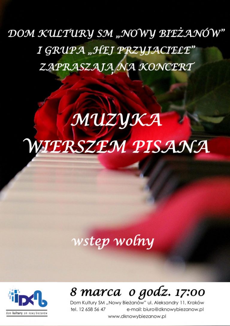 Koncert zespołu „Hej Przyjaciele” z okazji Dnia Kobiet
