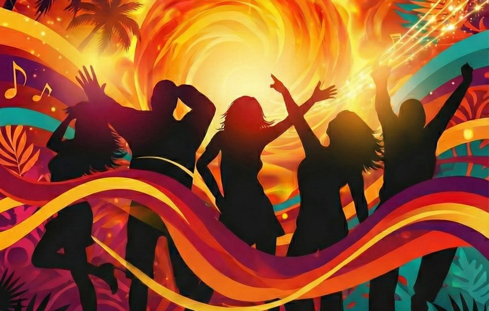 Karnawałowe Disco Latino, fot. Freepik/AI