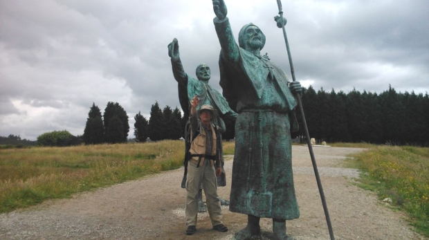 Grzegorz Pisarczyk na szlaku Camino de Santiago