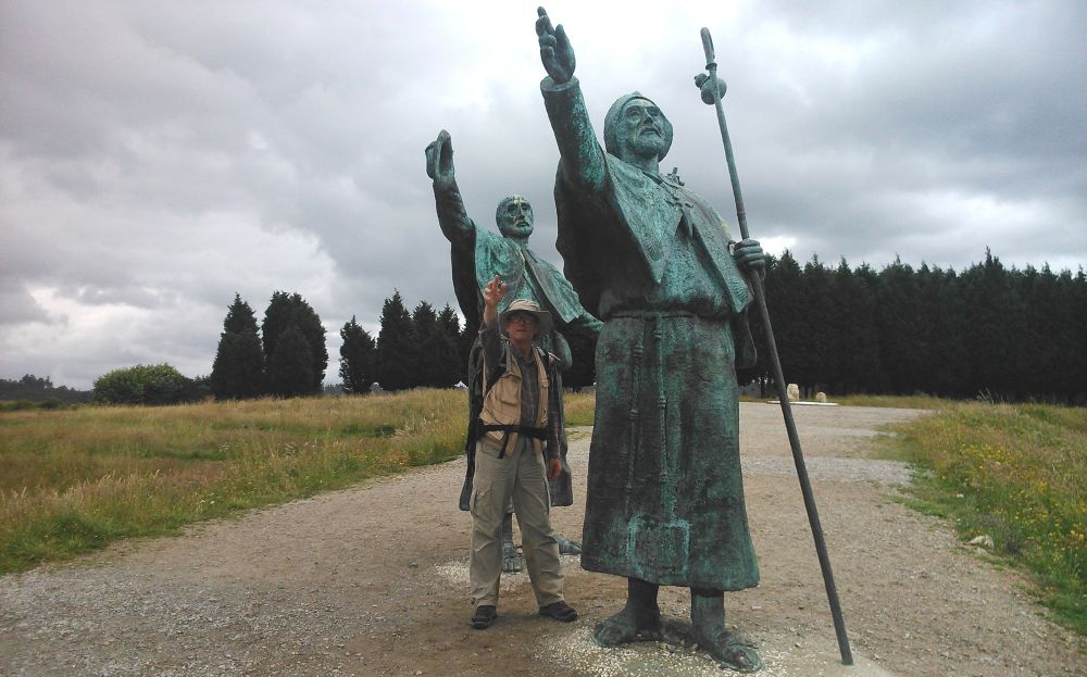 Grzegorz Pisarczyk na szlaku Camino de Santiago
