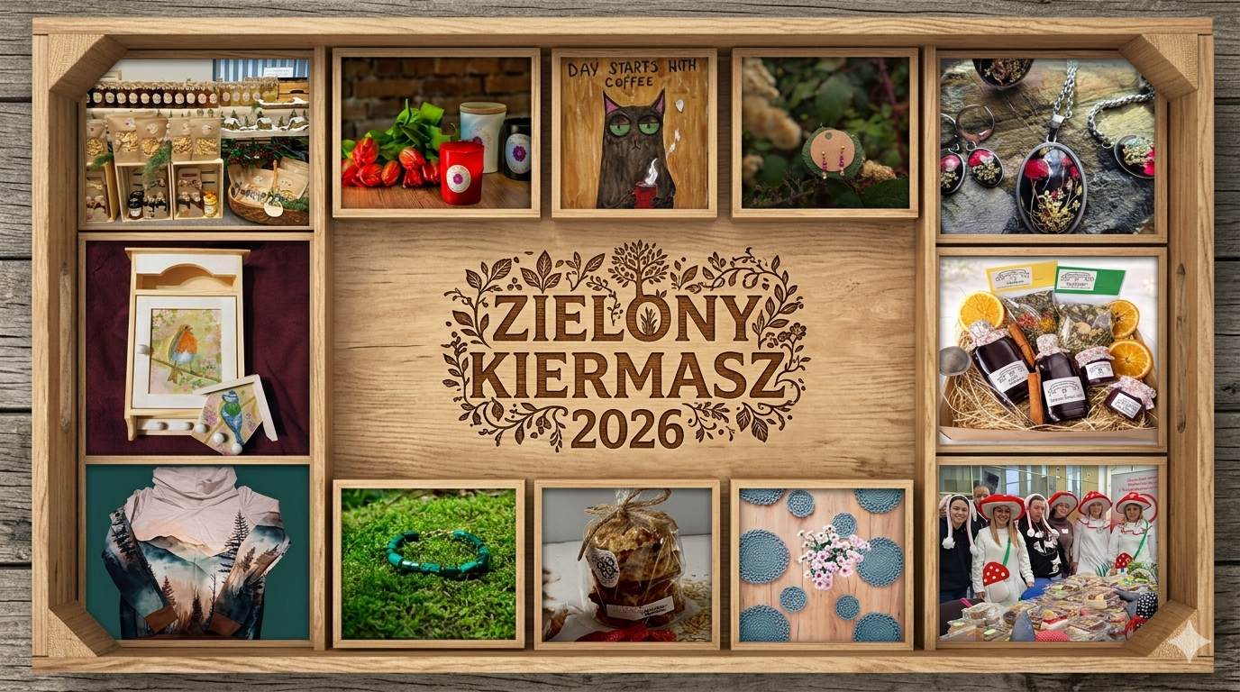 Zielony Kiermasz - grafika promocyjna
